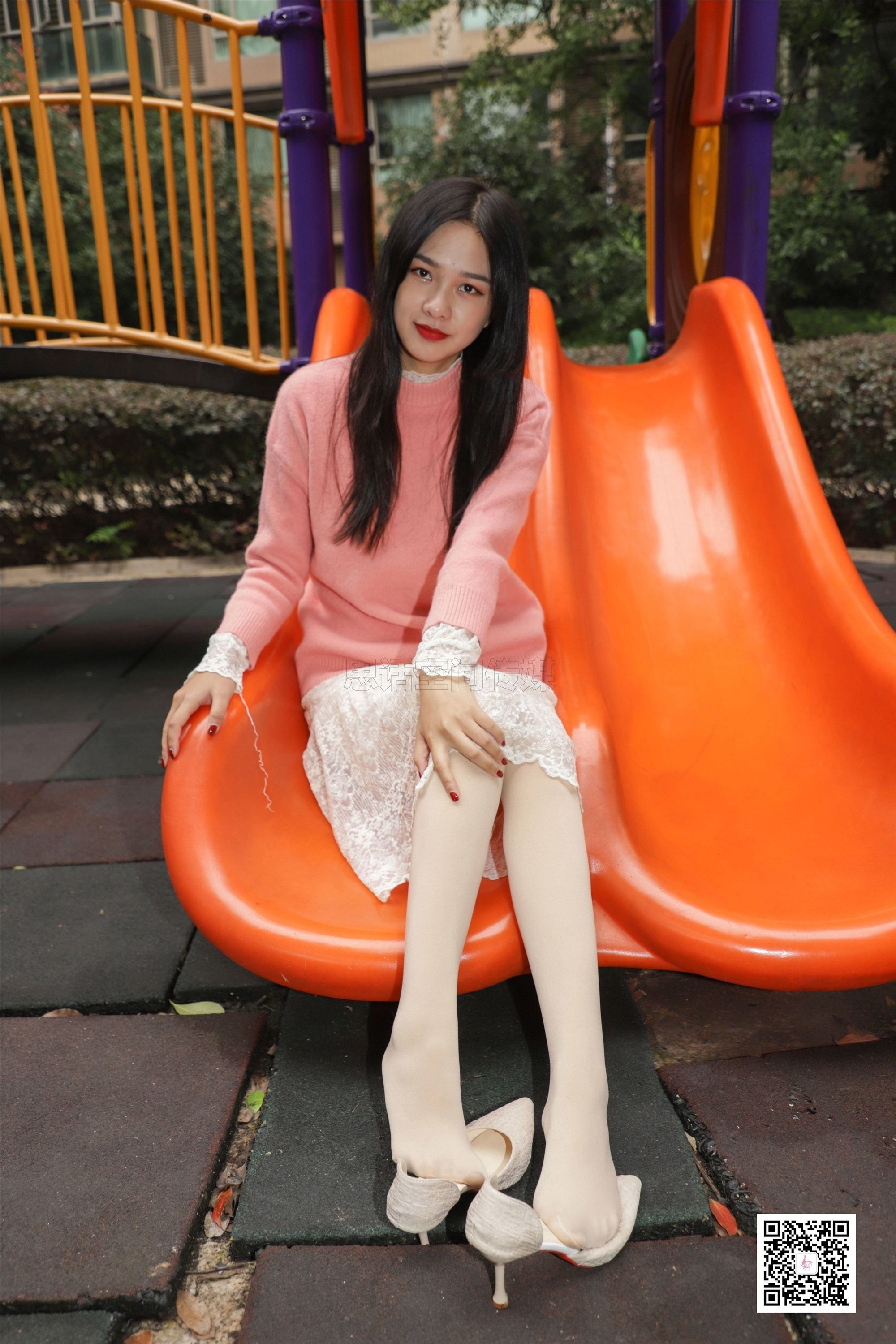 SiHua思话 SJ059 橙子 温柔浅口中跟高跟鞋